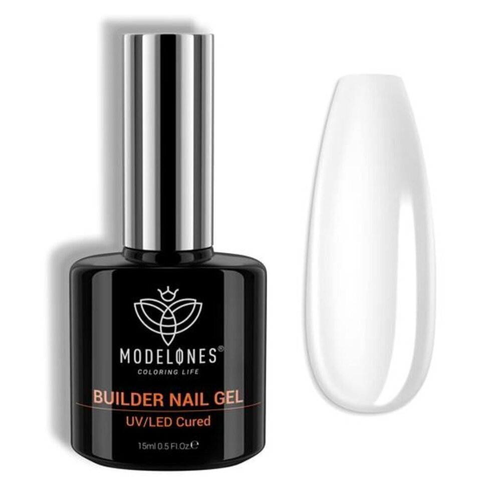 Builder Nail Gel, 7-in-One Clear Builder for Nails, LED Lamp Cured Color Base